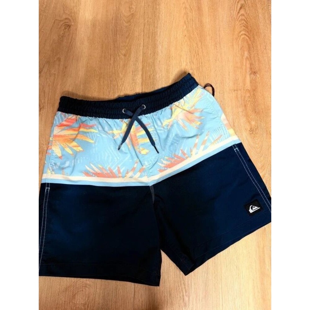 Quiksilver surf shorts swim trunks board shorts youth boys large